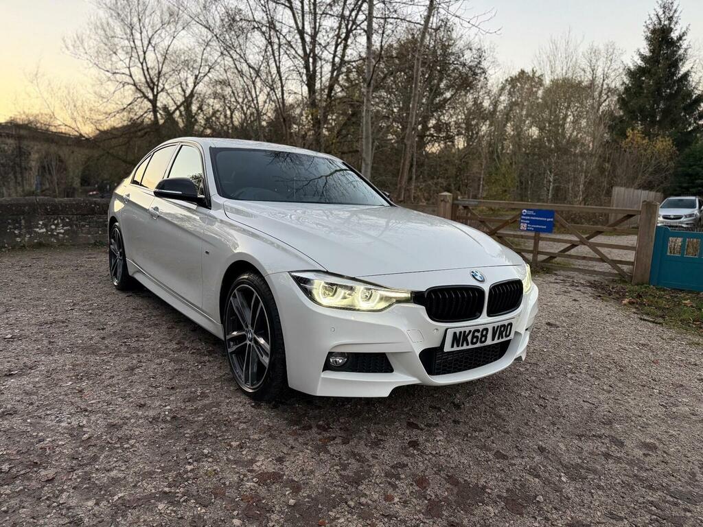 BMW 3 Series Saloon 3.0 330D M Sport Shadow Edition Xdrive NK68VRO White #3