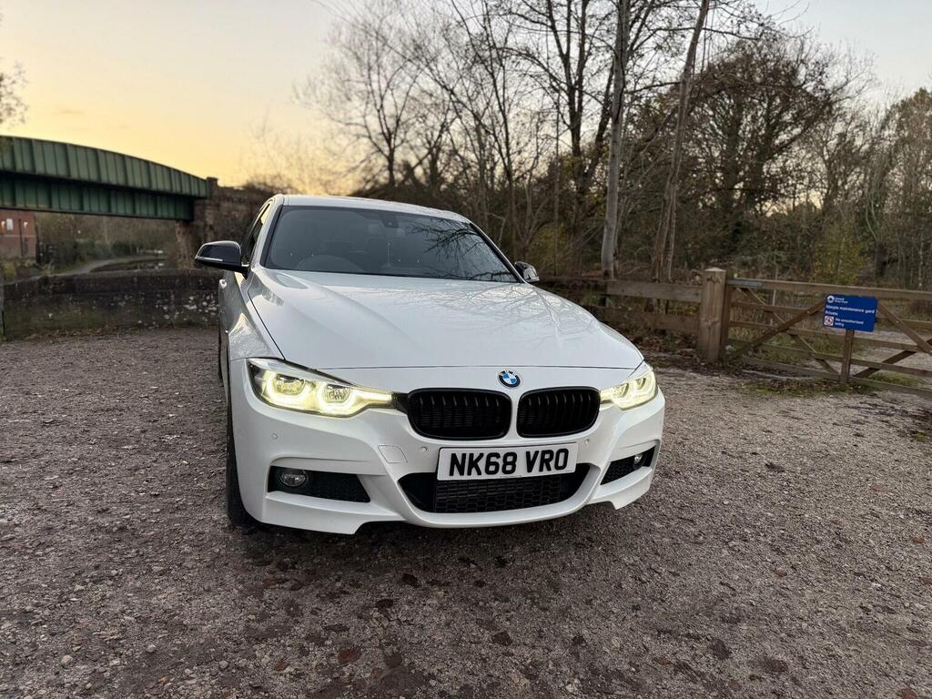 BMW 3 Series Saloon 3.0 330D M Sport Shadow Edition Xdrive NK68VRO White #4