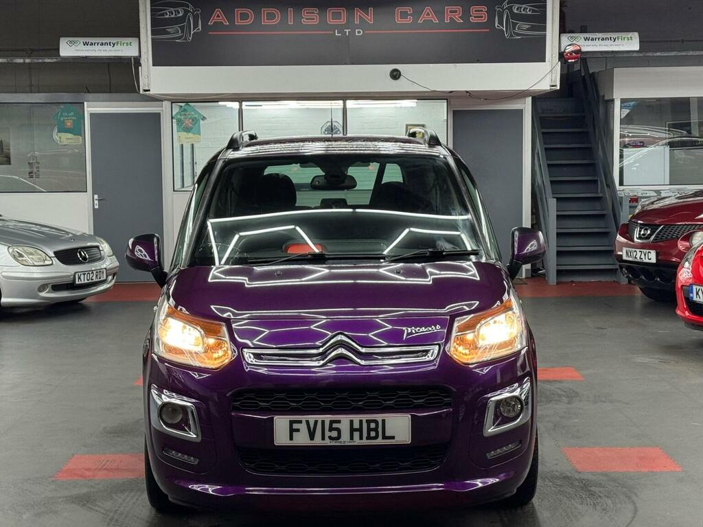 Citroen C3 Picasso Mpv 1.6 Hdi Exclusive Euro 5 201515 FV15HBL Purple #2
