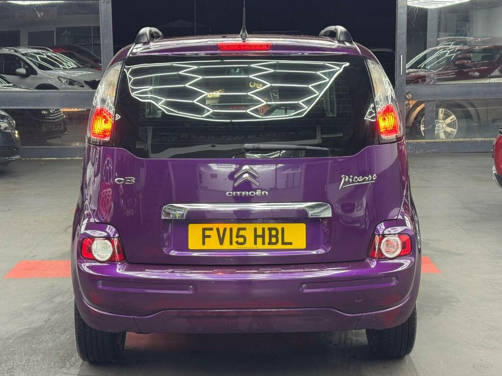 Citroen C3 Picasso Mpv 1.6 Hdi Exclusive Euro 5 201515 FV15HBL Purple #6