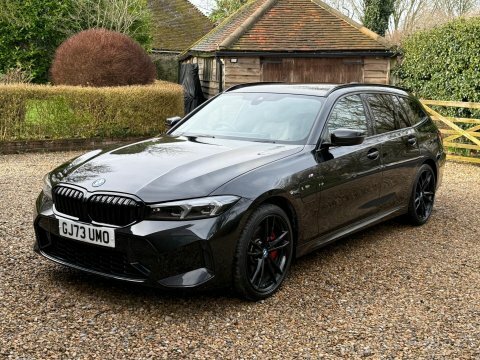 BMW 3 Series 330E Xdrive M GJ73UMO Black #4