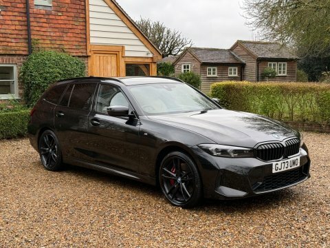 BMW 3 Series 330E Xdrive M GJ73UMO Black #5