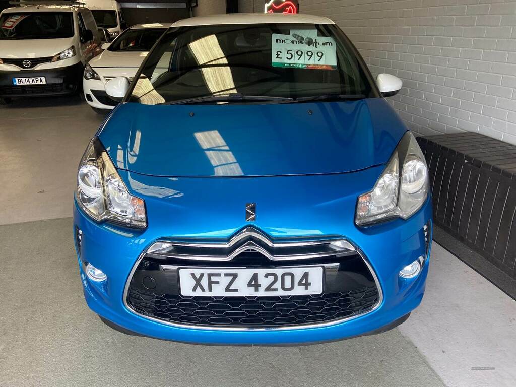 Citroen DS3 1.6 Bluehdi Dsire XFZ4204 Blue #4