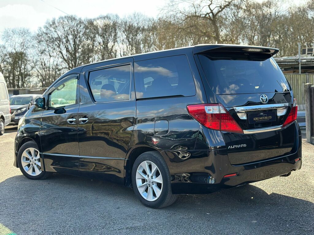 Toyota Alphard Mpv Black #6