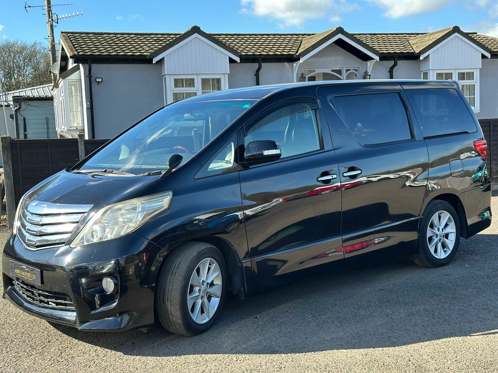 Toyota Alphard Mpv Black #5
