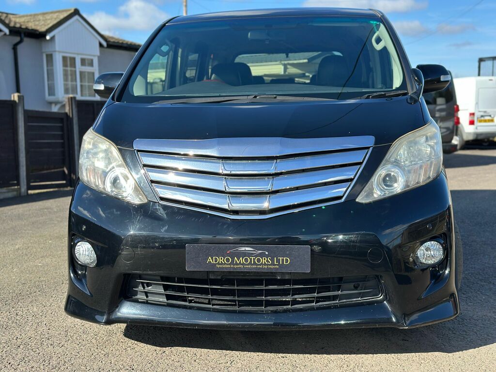 Toyota Alphard Mpv Black #4