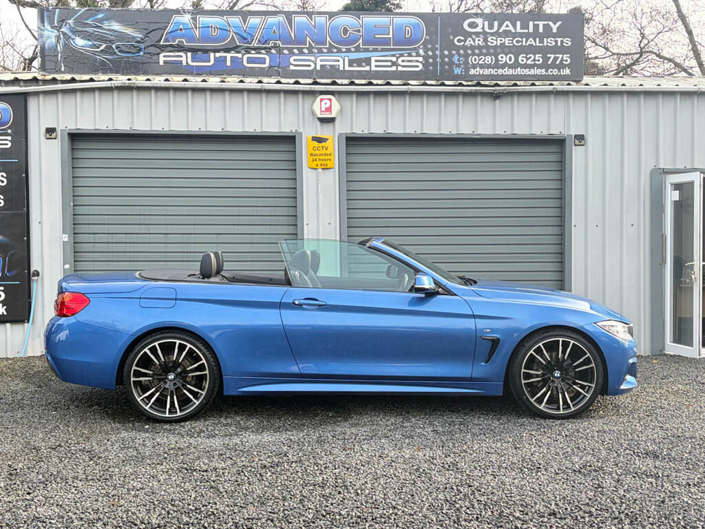 BMW 4 Series 420D 190 M Sport Professional Media YE65DCU Blue #2