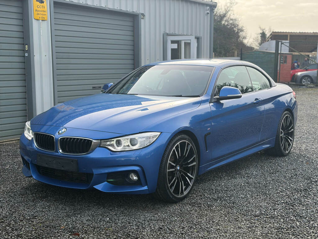 BMW 4 Series 420D 190 M Sport Professional Media YE65DCU Blue #6