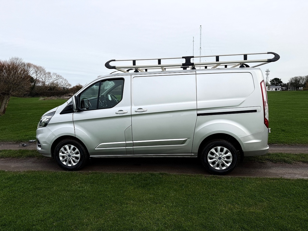 Ford Transit Custom 280 Ecoblue Limited L1 H1 YM70AXN Silver #6