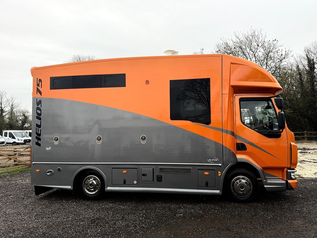 DAF All Models Kevin Parker Horse Box Lorry Orange