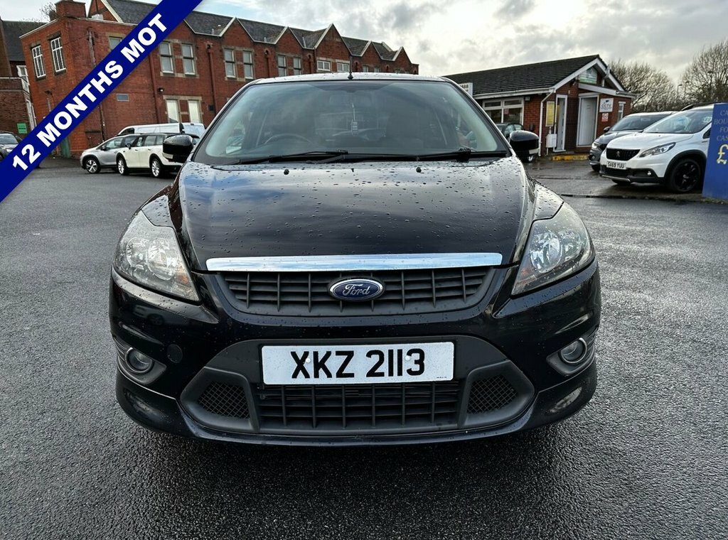 Ford Focus 1.6 Zetec S XKZ2113 Black #2