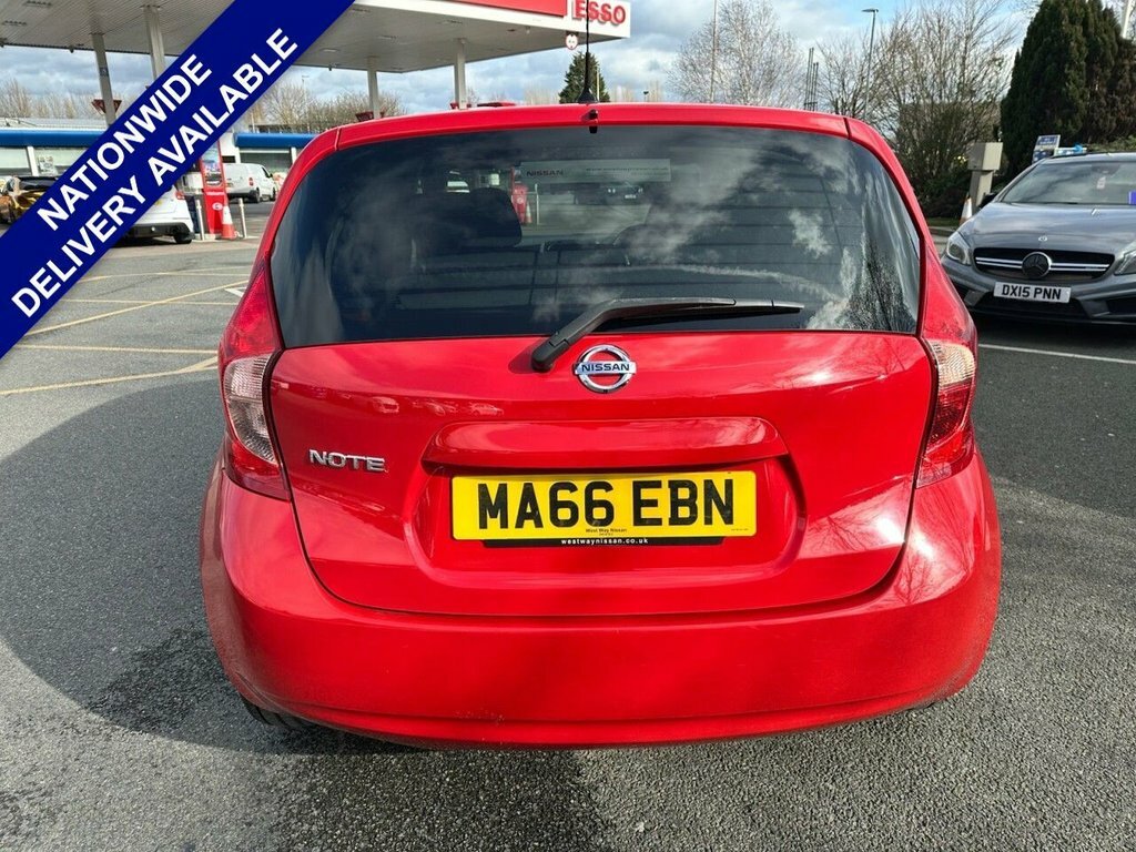 Nissan Note 1.2L Acenta Premium MA66EBN Red #6