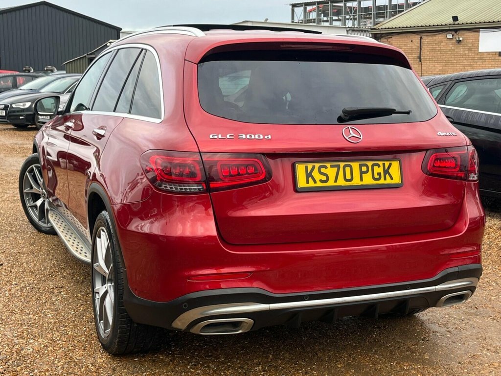 Mercedes-Benz GLC Class Suv KS70PGK Red #4