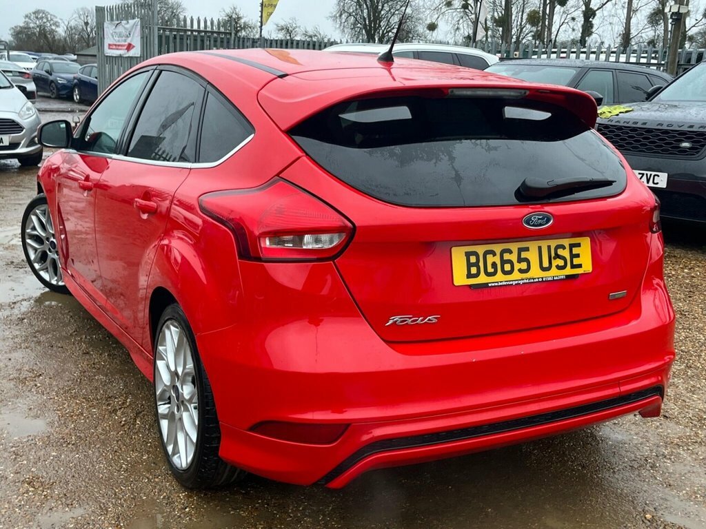 Ford Focus Hatchback BG65USE Red #3