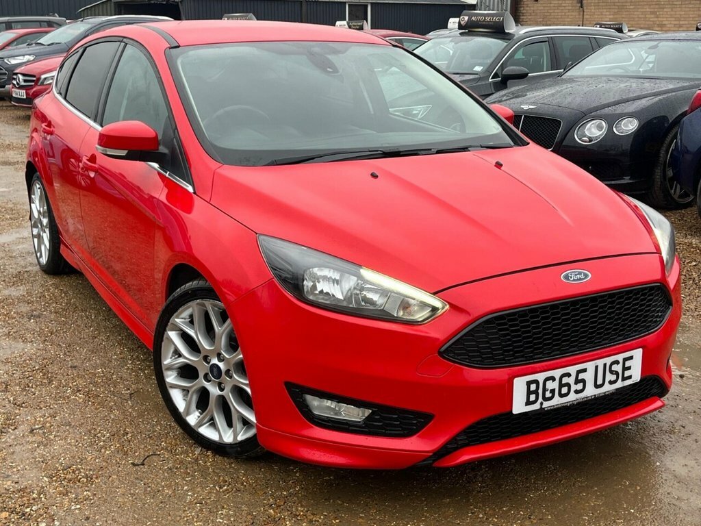 Ford Focus Hatchback BG65USE Red