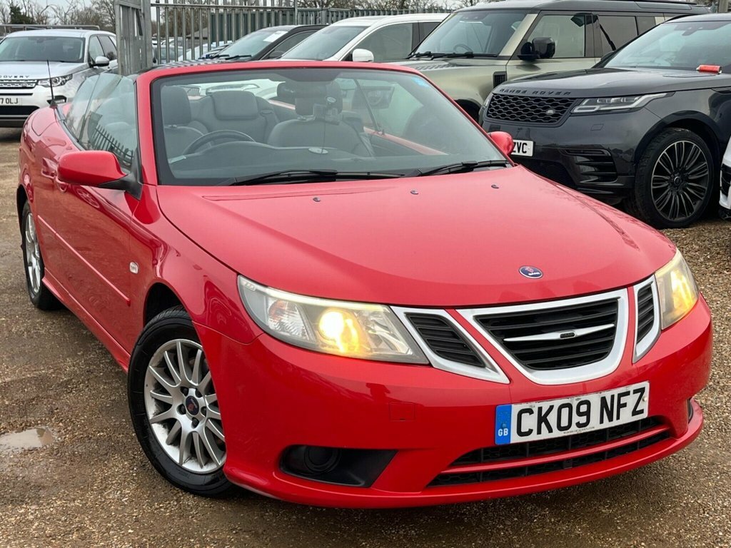 Saab 9-3 Convertible CK09NFZ Red