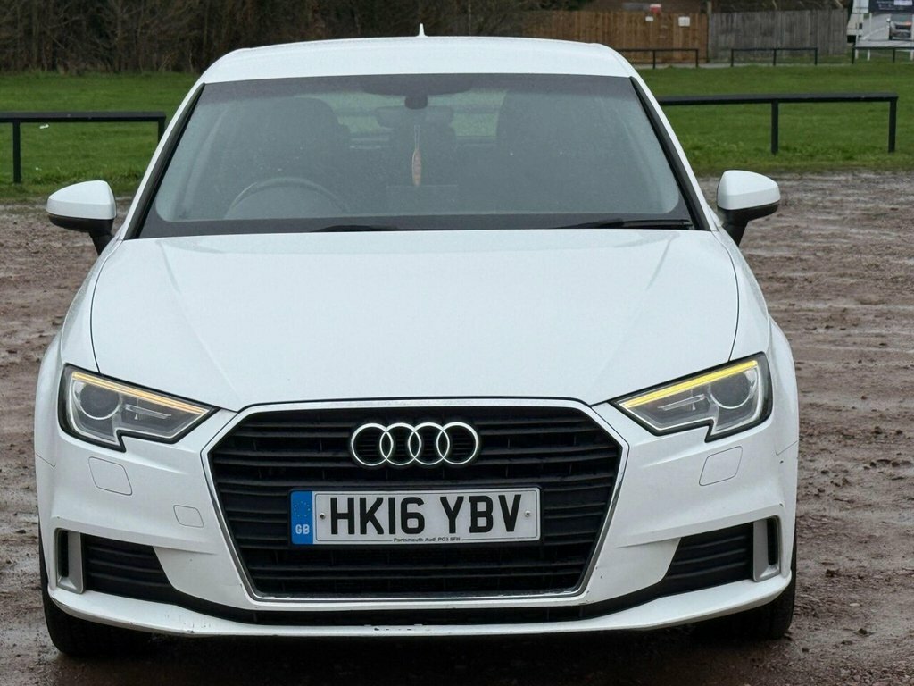 Audi A3 Hatchback HK16YBV White #2