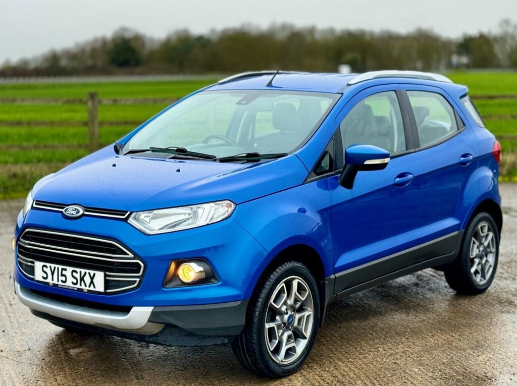 Ford Ecosport Suv Blue