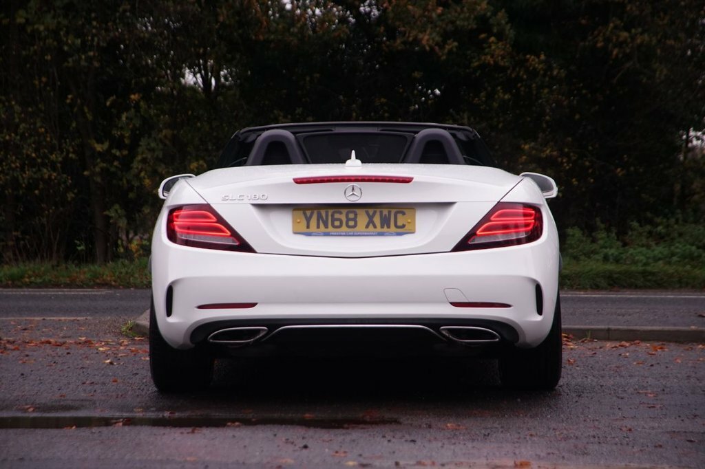 Mercedes-Benz SLC 1.6L Amg Line YN68XWC White #5