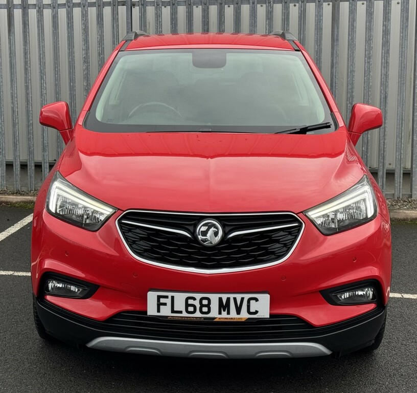 Vauxhall Mokka X Suv 1.4 Turbo Elite Nav 2018 FL68MVC Red #3