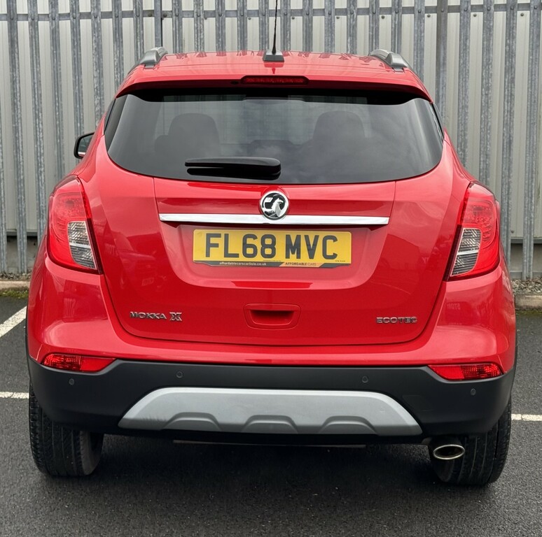 Vauxhall Mokka X Suv 1.4 Turbo Elite Nav 2018 FL68MVC Red #6