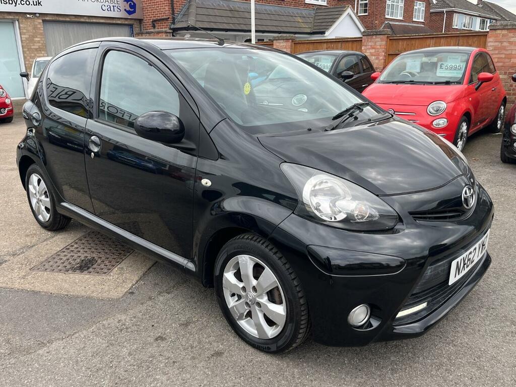 Toyota Aygo Hatchback 1.0 Vvt-i Fire 2012 NX62YWZ Black #3
