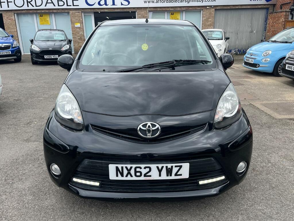 Toyota Aygo Hatchback 1.0 Vvt-i Fire 2012 NX62YWZ Black #2