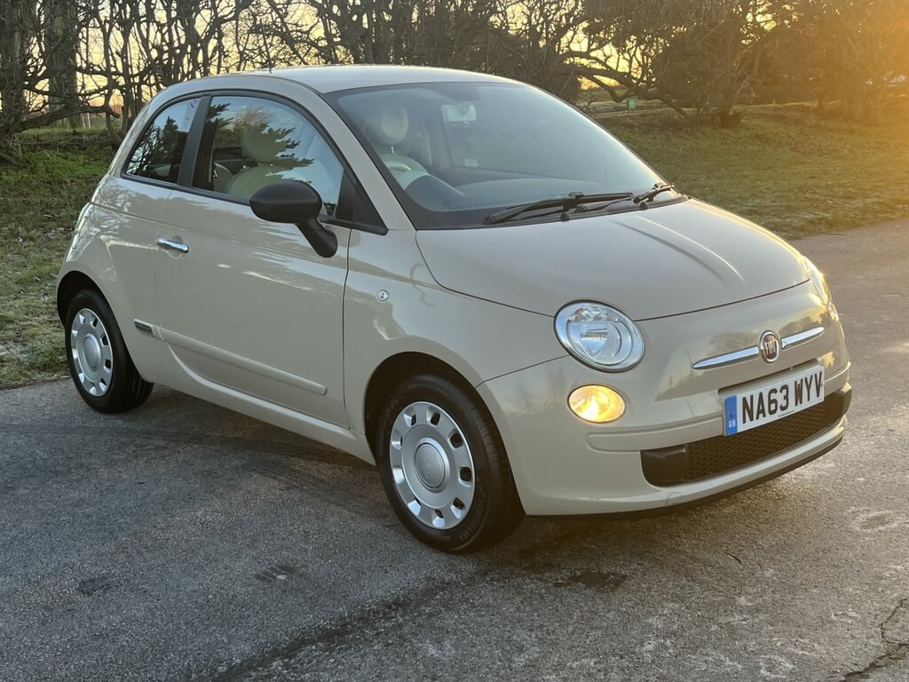 Fiat 500 Hatchback 1.2 Pop 2013 NA63WYV Beige #3