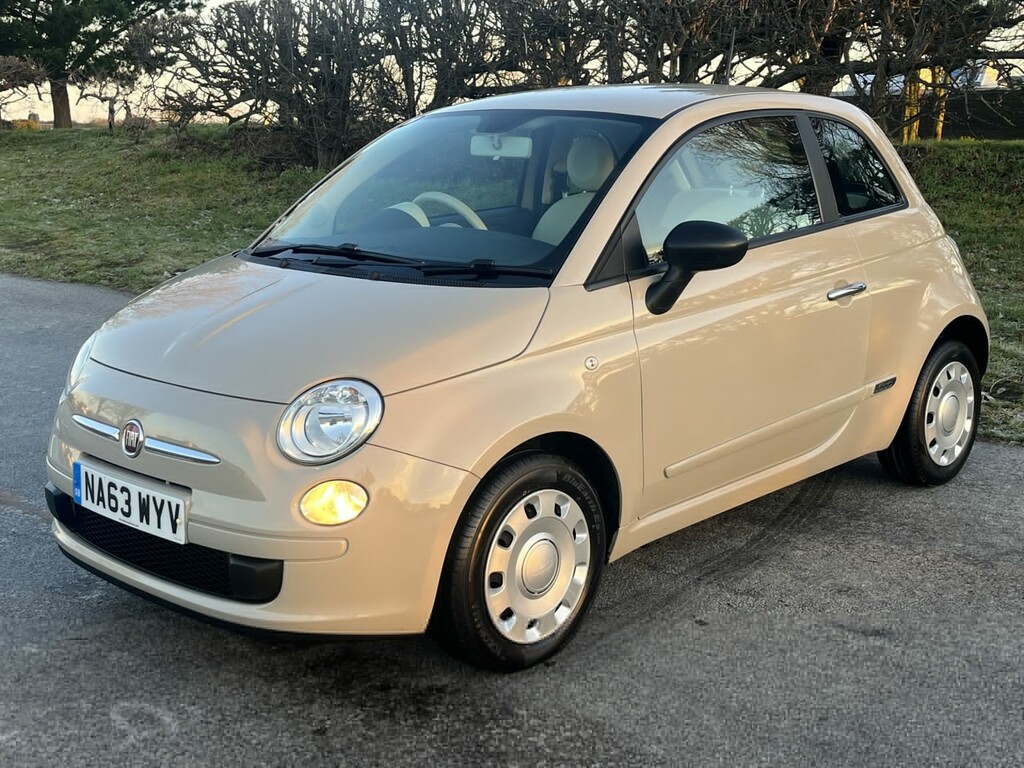 Fiat 500 Hatchback 1.2 Pop 2013 Beige