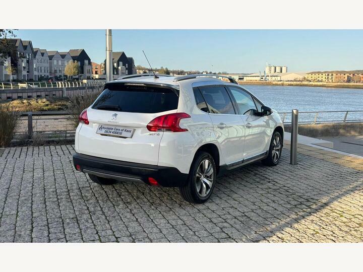 Peugeot 2008 1.2 E-vti Puretech Allure Egc Euro 5 Ss White #5