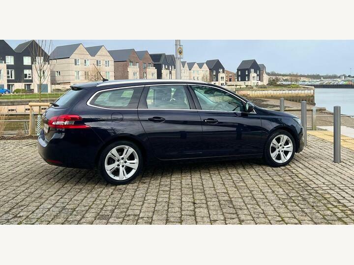 Peugeot 308 SW 1.2 Puretech Allure Euro 6 LG15OVY Blue #5