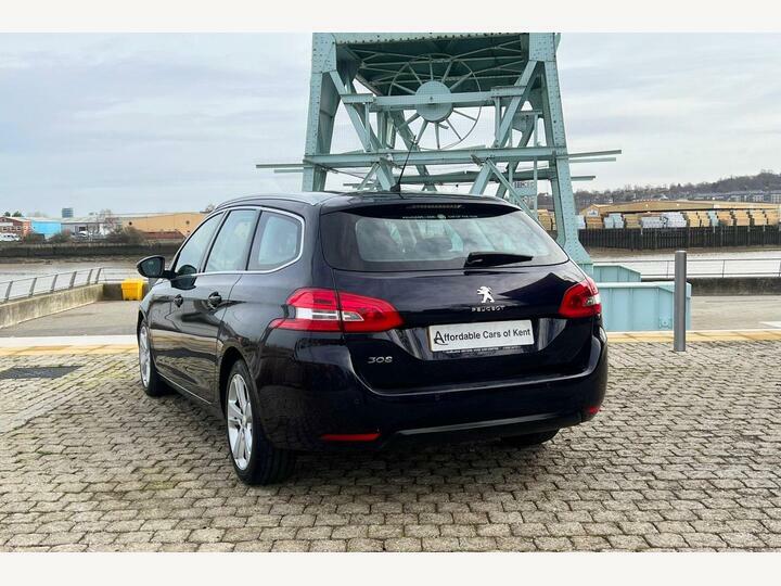Peugeot 308 SW 1.2 Puretech Allure Euro 6 LG15OVY Blue #6