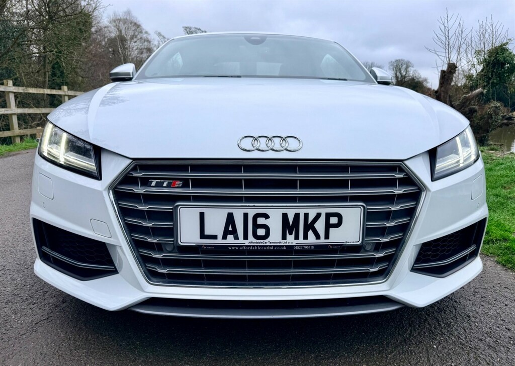 Audi TTS 2.0 Tfsi S Tronic Quattro Euro 6 Ss White #4