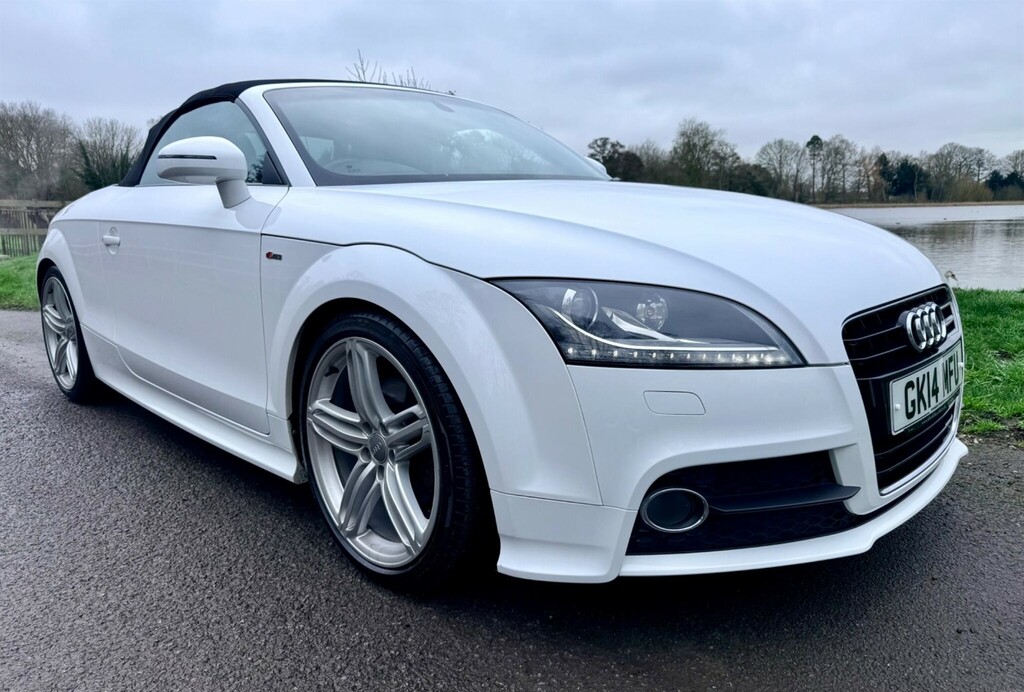 Audi TT 2.0 Tfsi S Line Roadster Euro 5 Ss GK14MFU White #2