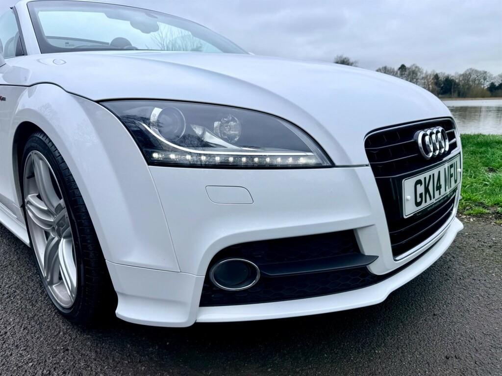 Audi TT 2.0 Tfsi S Line Roadster Euro 5 Ss GK14MFU White #4