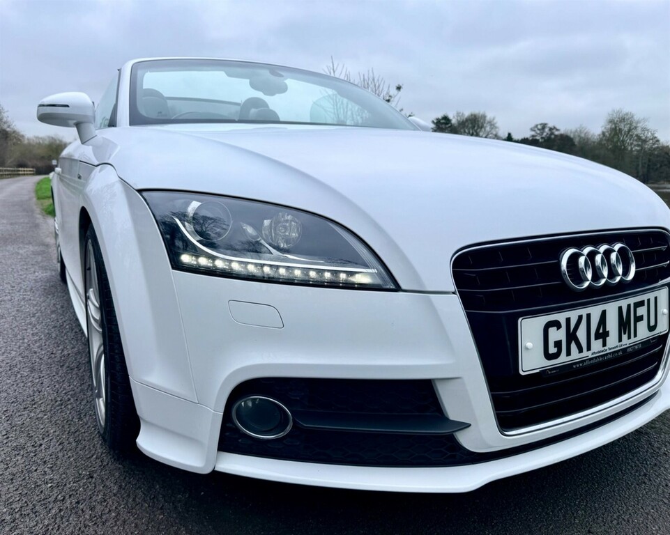 Audi TT 2.0 Tfsi S Line Roadster Euro 5 Ss GK14MFU White #3