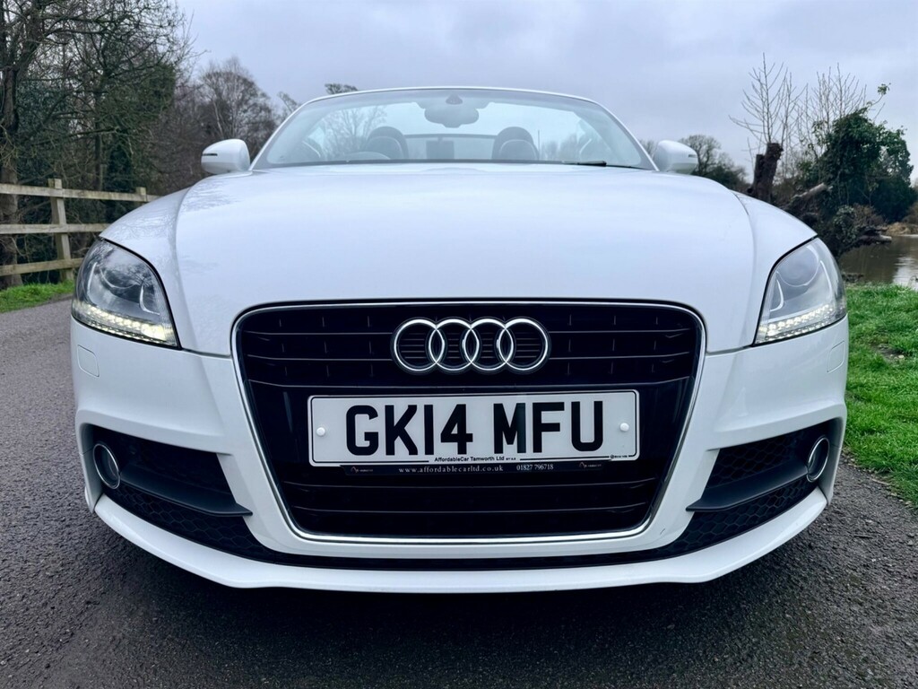 Audi TT 2.0 Tfsi S Line Roadster Euro 5 Ss GK14MFU White #6
