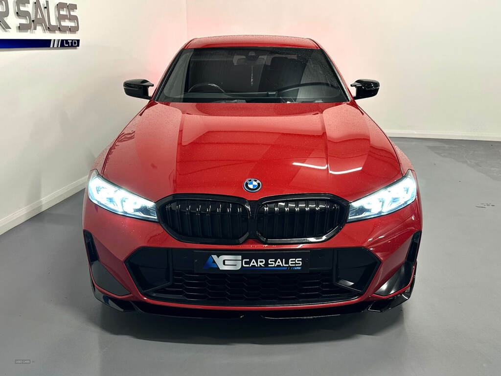 BMW 3 Series 330E M Sport Step FL23KFT Red #2