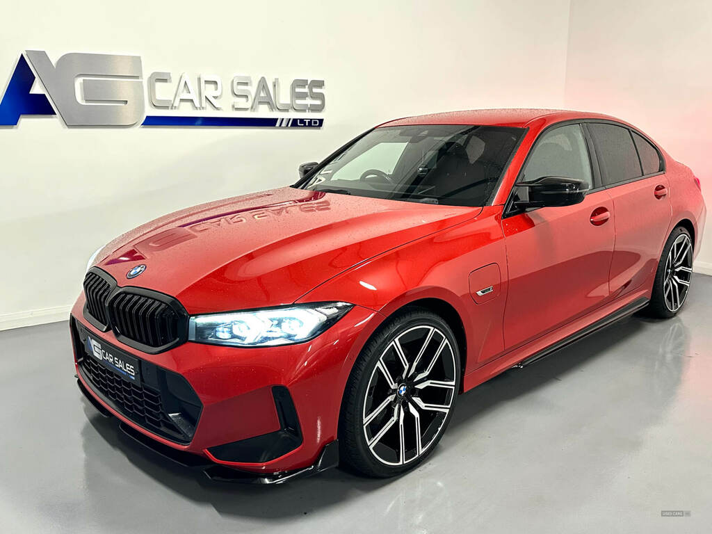 BMW 3 Series 330E M Sport Step FL23KFT Red #3