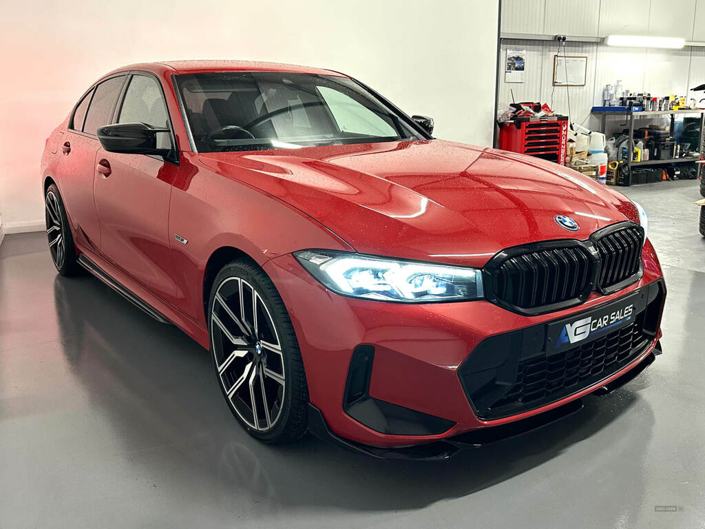 BMW 3 Series 330E M Sport Step FL23KFT Red #4