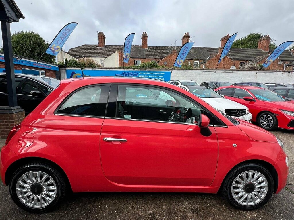Fiat 500 Hatchback 1.2 Lounge Euro 6 Ss 201767 YH67VRE Pink #5