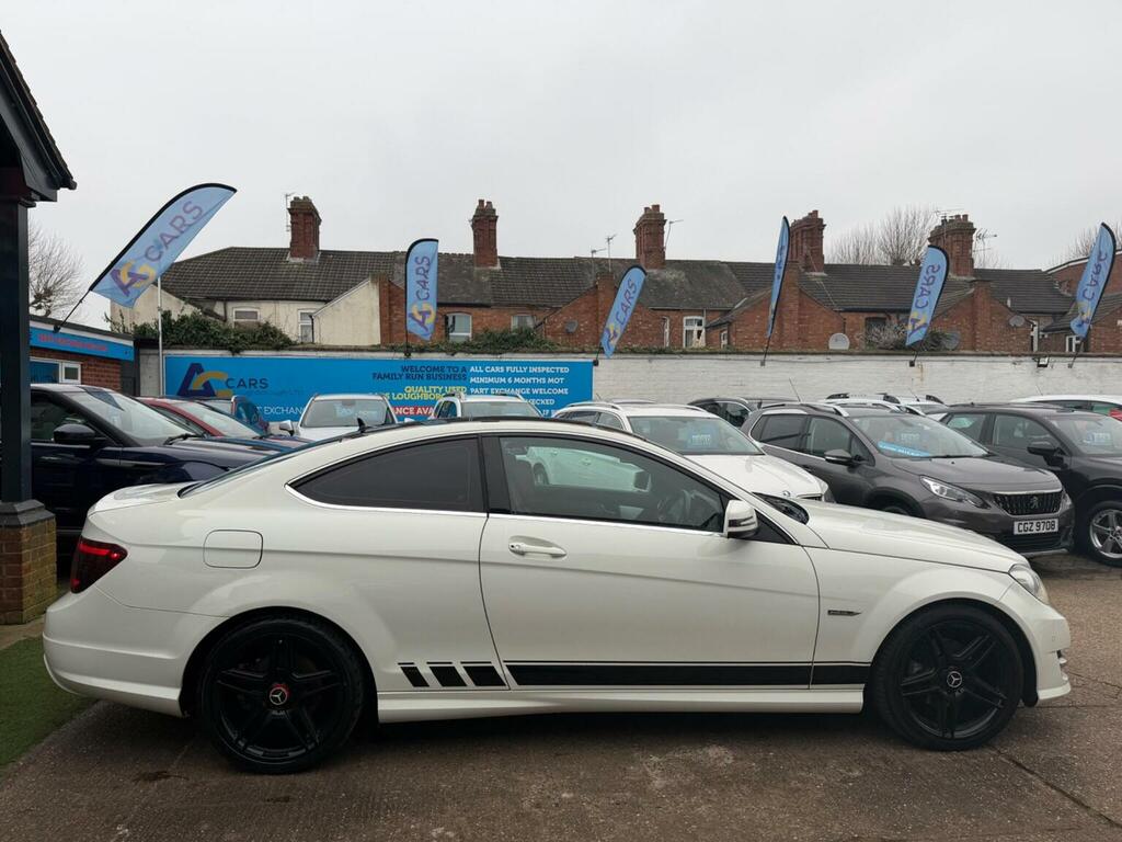 Mercedes-Benz C Class Coupe 2.1 C250 Cdi Blueefficiency Amg Sport Editio NA61HNK White #6