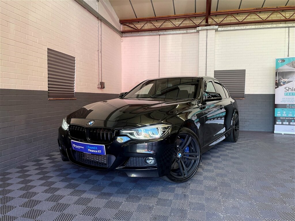BMW 3 Series 3.0 335D M Sport Saloon Xdrive Eur AJ66SVT Blue #2