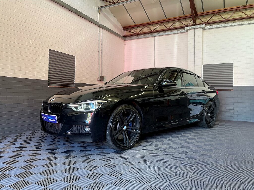 BMW 3 Series 3.0 335D M Sport Saloon Xdrive Eur AJ66SVT Blue #3