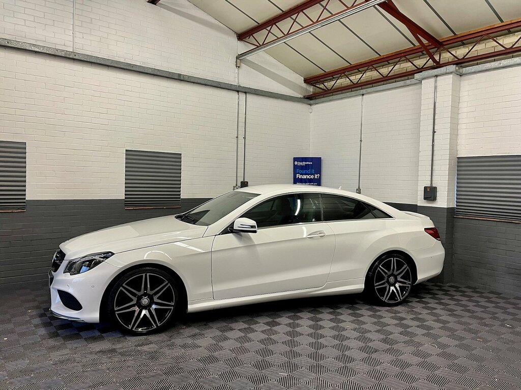 Mercedes-Benz E Class 2.1 E220d Amg Line Edition Premium Coupe Die GL66VYN White #2