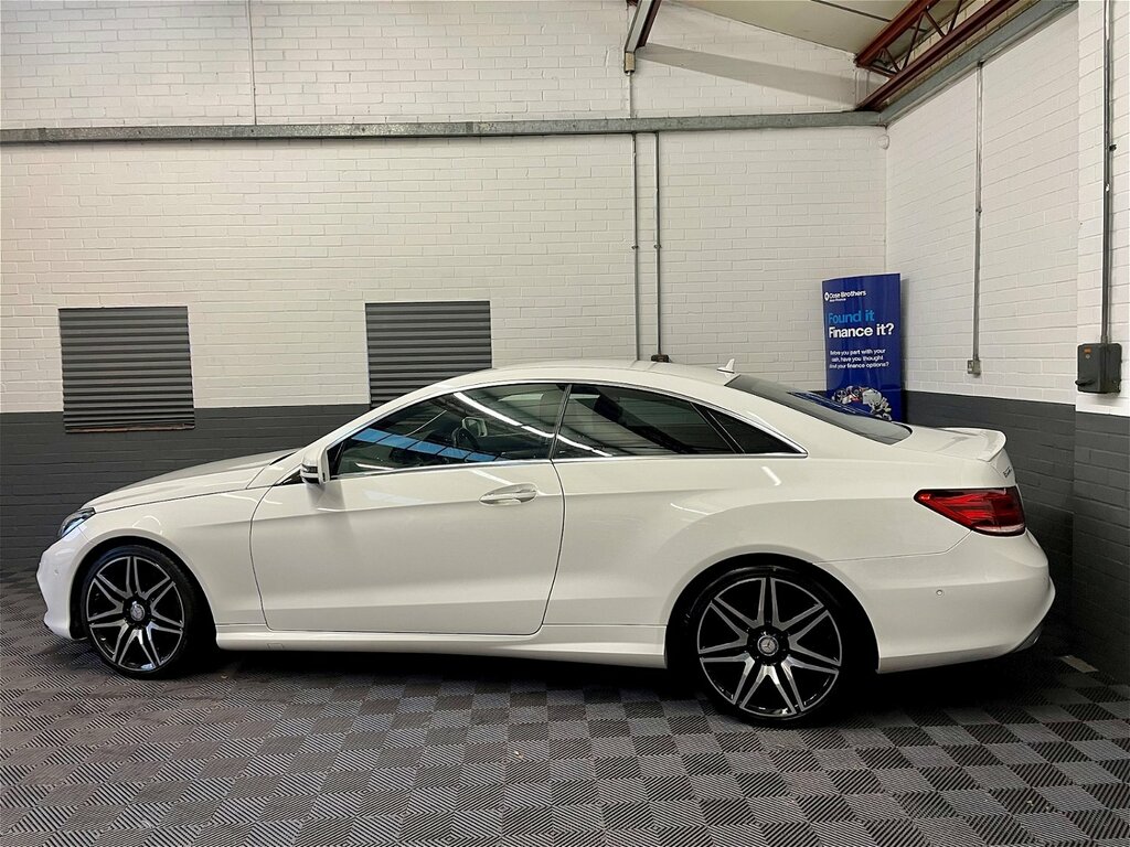 Mercedes-Benz E Class 2.1 E220d Amg Line Edition Premium Coupe Die GL66VYN White #4