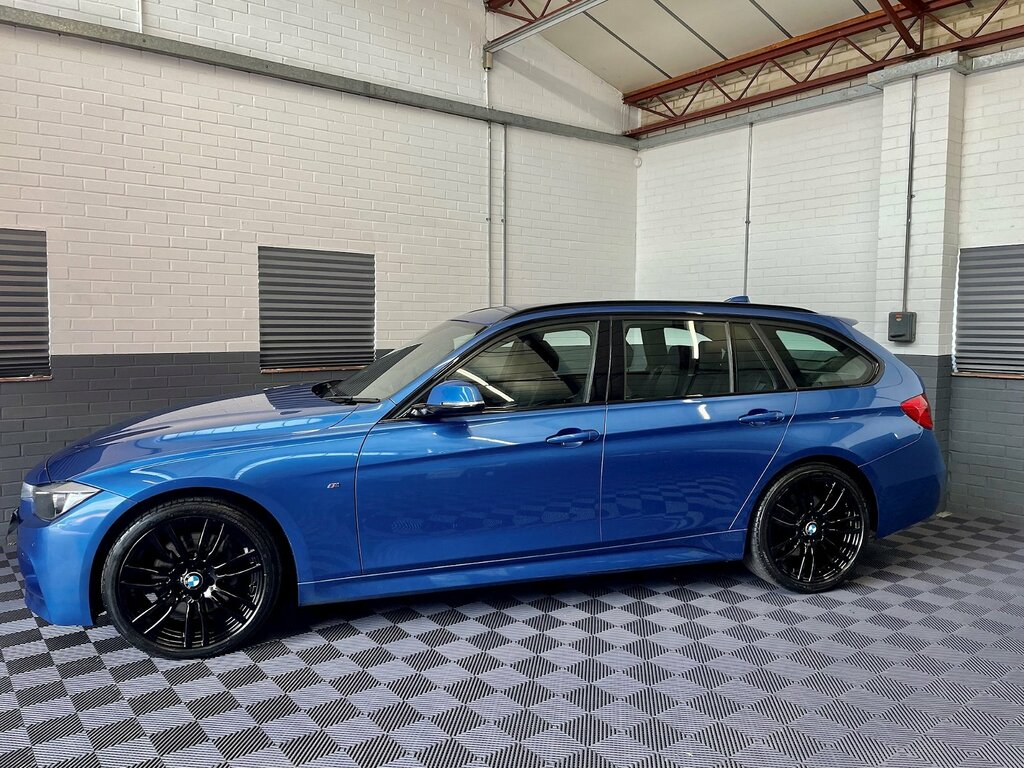 BMW 3 Series 335D Xdrive M Sport Touring FY15RTX Blue #5