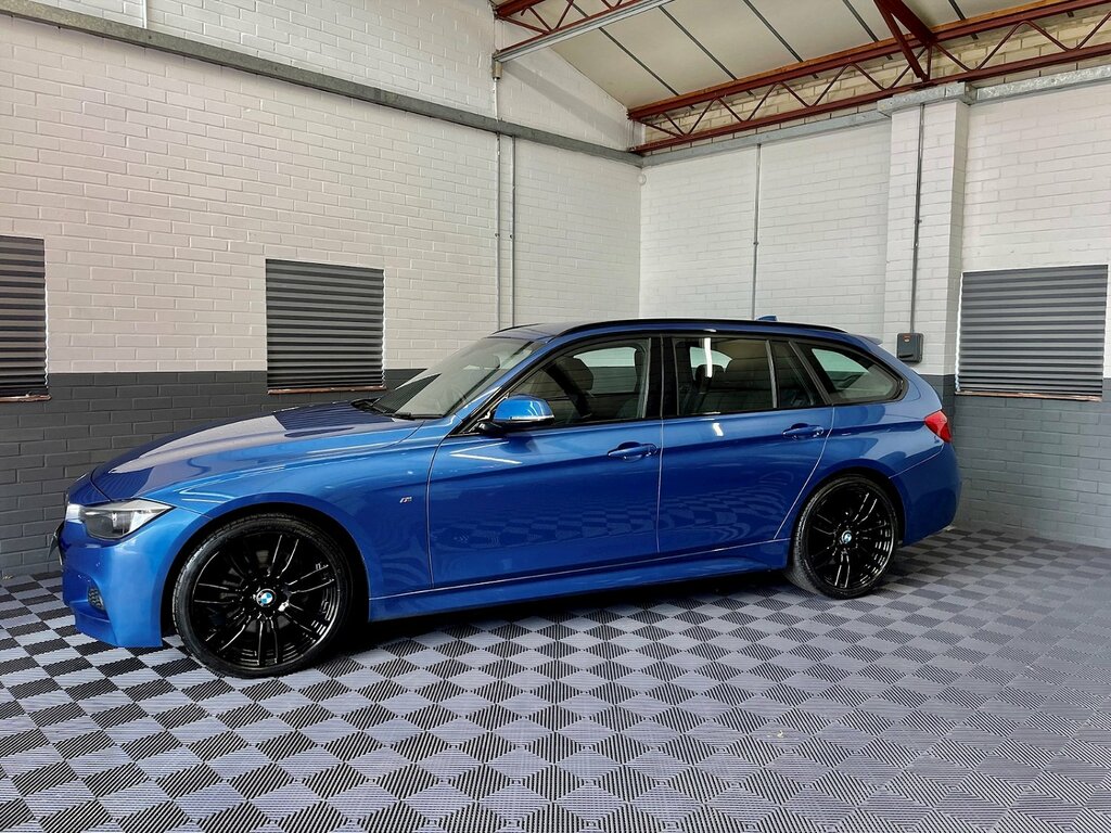 BMW 3 Series 335D Xdrive M Sport Touring FY15RTX Blue #3