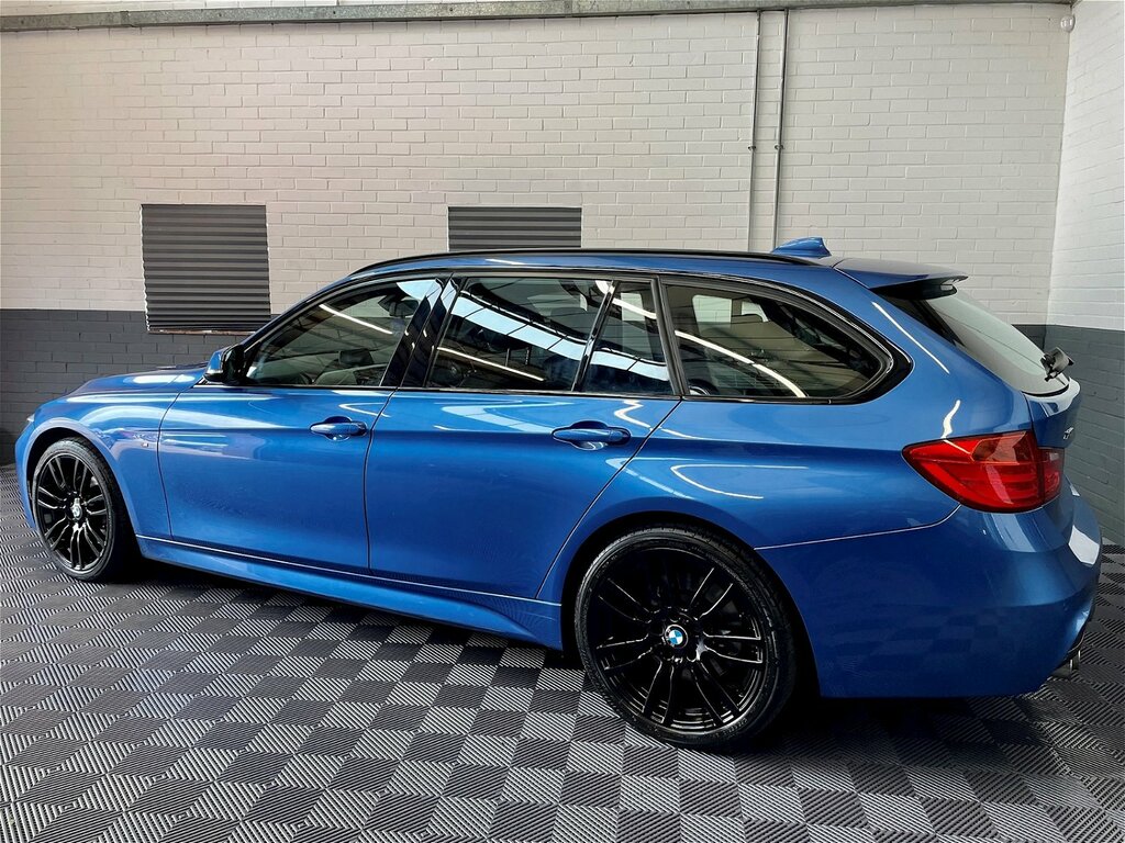 BMW 3 Series 335D Xdrive M Sport Touring FY15RTX Blue #4