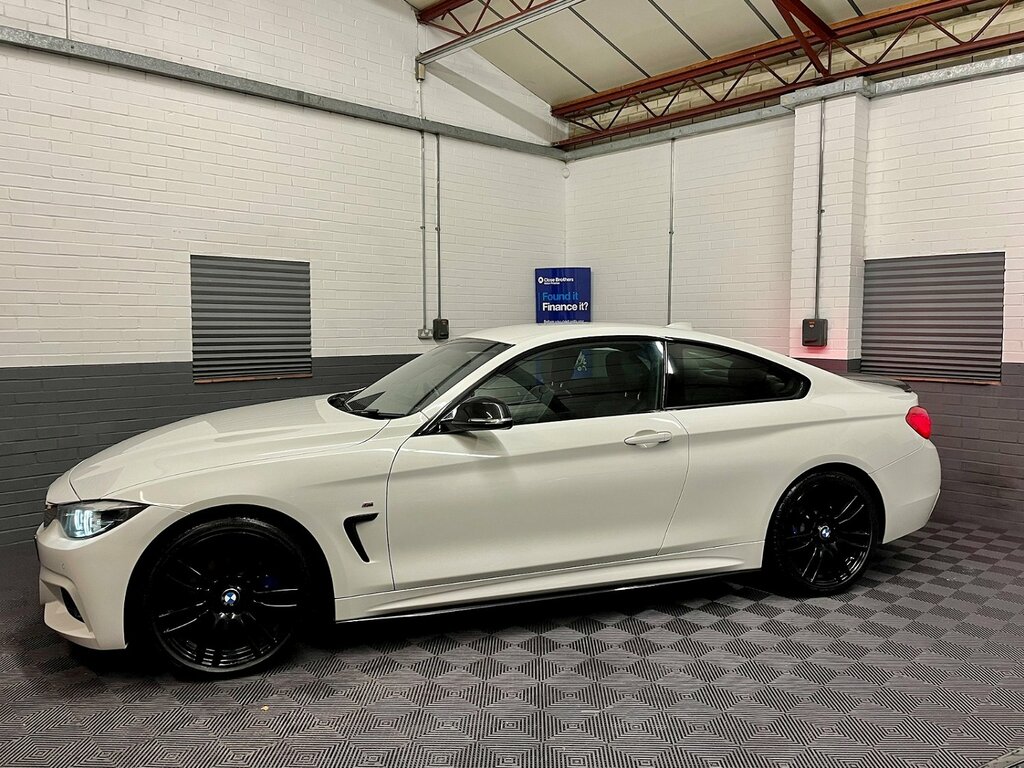 BMW 4 Series Gran Coupe 2.0 420D M Sport Coupe Euro 6 S EK17LCV White #4